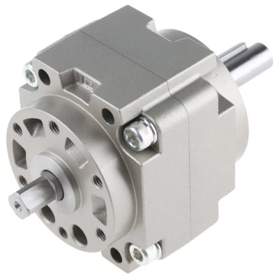 SMC Pneumatic Rotary Actuator 50mm Bore Double Shaft 1 Mpa Maximum Pressure CRB1 