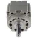 SMC Pneumatic Rotary Actuator 50mm Bore Double Shaft 1 Mpa Maximum Pressure CRB1 