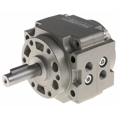 SMC Pneumatic Rotary Actuator CRB1 Series Double Shaft 50mm Bore 1 Mpa Pressure Rubber Cushioning 
