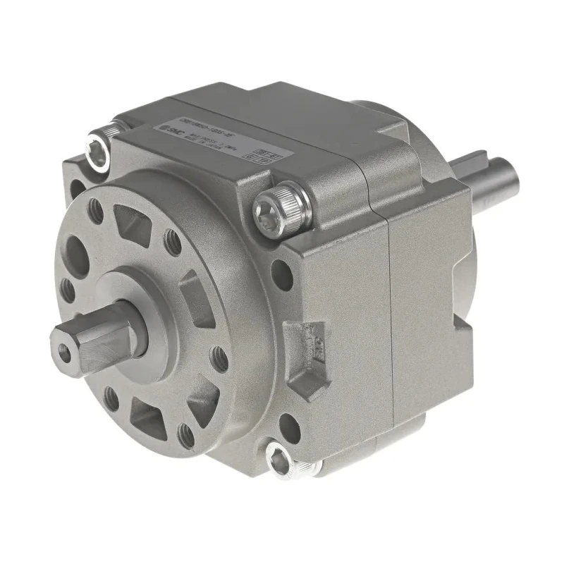 SMC Pneumatic Rotary Actuator CRB1 Series Double Shaft 50mm Bore 1 Mpa Pressure Rubber Cushioning 