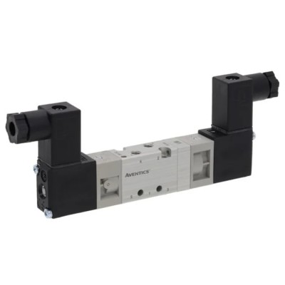 EMERSON ? ASCO Pneumatic Solenoid Valve 5/2 Solenoid Metric 519 Series 24V DC 1.6W Manifold Mount 8 bar 51900005.24/DC
