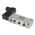 EMERSON ? ASCO Pneumatic Solenoid Valve 5/2 Solenoid G 1/8 520 Series 230V ac 52000004