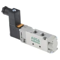 EMERSON ? ASCO Pneumatic Solenoid Valve 5/2 Solenoid G 1/8 520 Series 230V ac 52000004