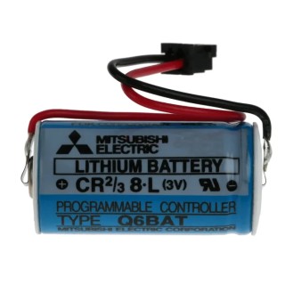 Mitsubishi Electric Q6-BAT Series PLC Power Supply for Q Series Data Backup 3V Lithium Battery Japan Q6-BAT