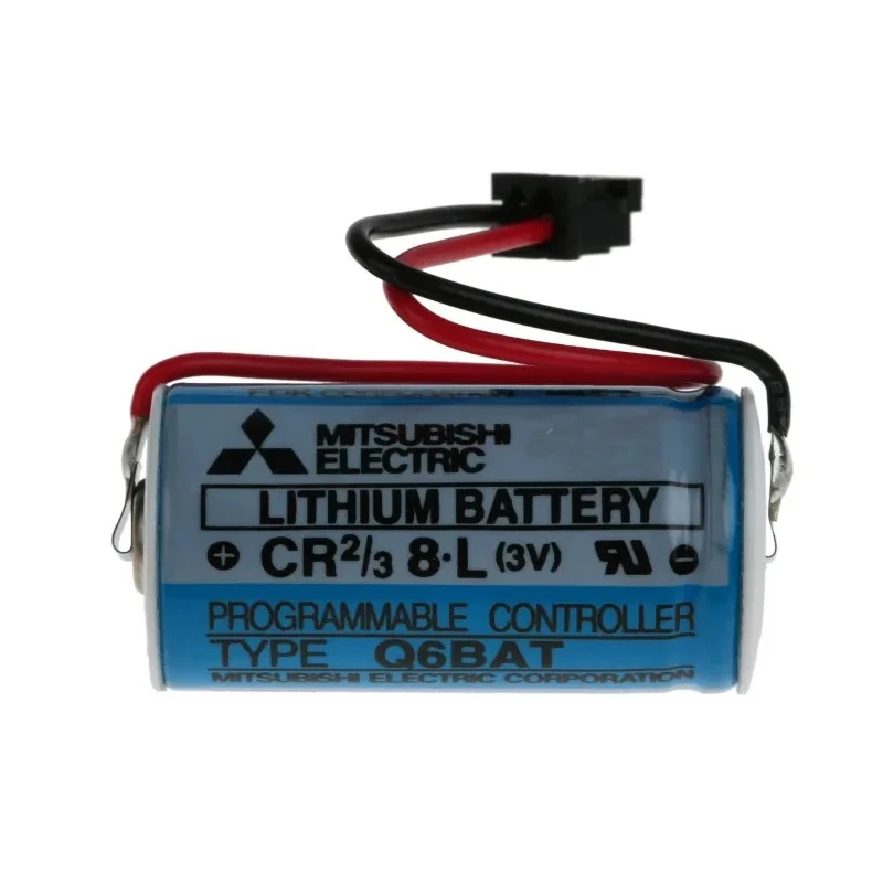 Mitsubishi Electric Q6-BAT Series PLC Power Supply for Q Series Data Backup 3V Lithium Battery Japan Q6-BAT
