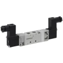 EMERSON ? ASCO Pneumatic Solenoid Valve 5/2 Function G 1/8 Port, 230V AC, Anodised Aluminium Body, 520 Series 52000008