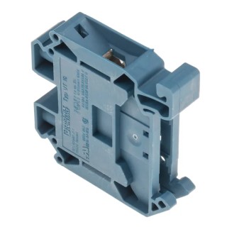 Phoenix Contact UT 16 BU Series Feed Through Terminal Block Blue 1-Level 1kV 76A Screw Termination ATEX 3044209