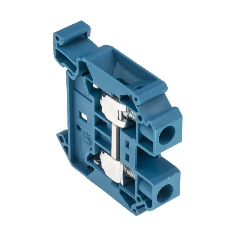 Phoenix Contact UT 16 BU Series Feed Through Terminal Block Blue 1-Level 1kV 76A Screw Termination ATEX 3044209