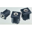 Nu-Tech Engineering Heavy Duty Square Nylon Tube Insert with Stainless Steel Bush A021/011