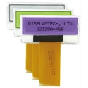 Displaytech Graphic LED LCD Monochrome Display 128 x 32 Pixel 55 x 19 mm Viewing Area 32128A-FC-BW-RGB