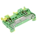 Phoenix Contact Earth Terminal Block ST 1.5-PE Series 6kV, Spring Cage, 0.08 mm² to 1.5 mm², 1-Level 3031513