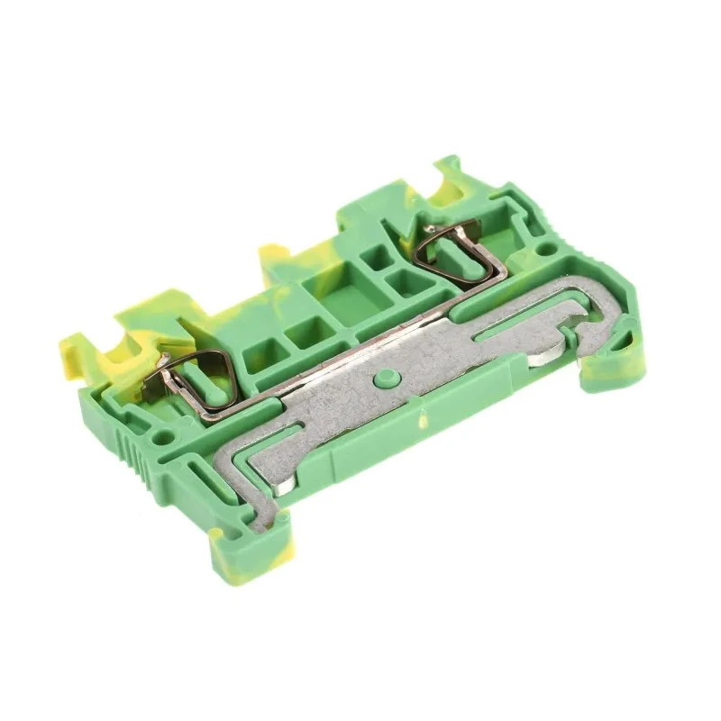 Phoenix Contact Earth Terminal Block ST 1.5-PE Series 6kV, Spring Cage, 0.08 mm² to 1.5 mm², 1-Level 3031513