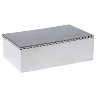 Perancea Tin Plated Steel PCB Enclosure Internal Dimensions 160 mm Height x 100 mm Width x 50 mm Length RS01/CFL4T