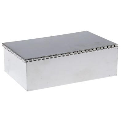 Perancea Tin Plated Steel PCB Enclosure Internal Dimensions 160 mm Height x 100 mm Width x 50 mm Length RS01/CFL4T