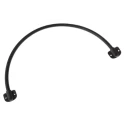 RS PRO Plastic Conduit, 10 mm Nominal Diameter, Black, 500mm Length, IP54/IP55 Rated, Model 628-1457