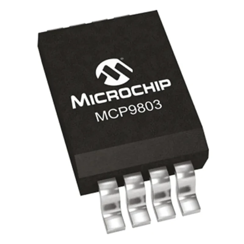 Microchip MCP9803 Series Digital Output Temperature Transducer Surface Mount Serial-I2C SMBus ±0.5°C 8-Pin SOIC MCP9803