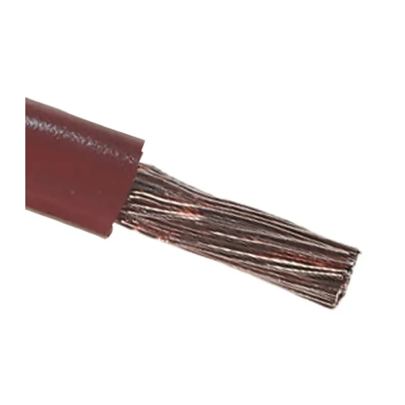 RS PRO Brown 10 mm² Hook Up Wire, 8 AWG, 72/0.4 mm Core Strands, 100 m Length, Polyvinyl Chloride Jacket 628-5493