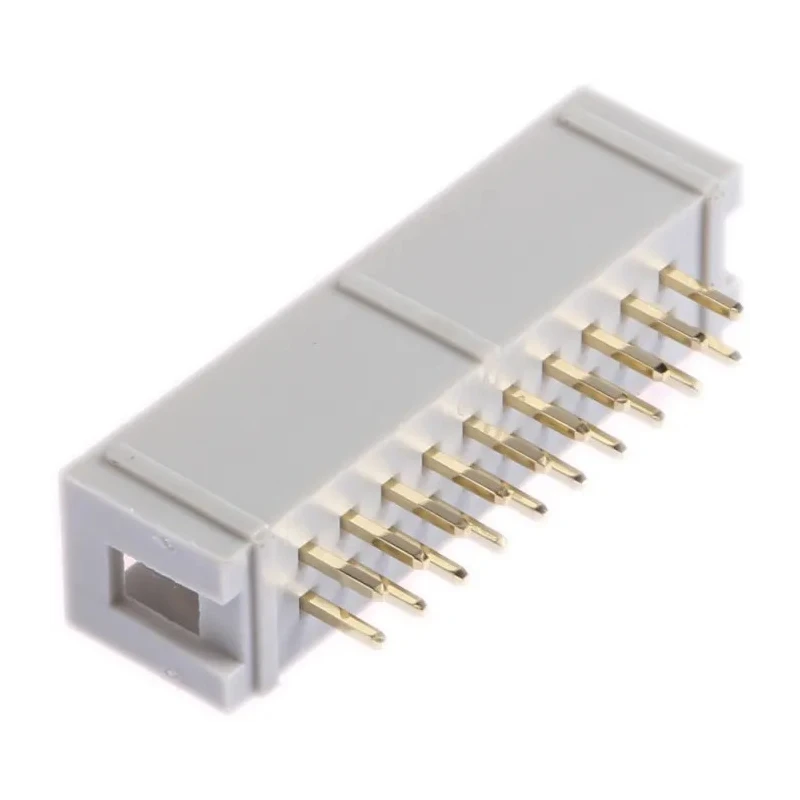 NEUTRAL Straight Through Hole PCB Header, 20 Contact(s), 2.54 mm Pitch, 2 Row, Shrouded 625-7296