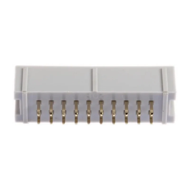 NEUTRAL Straight Through Hole PCB Header, 20 Contact(s), 2.54 mm Pitch, 2 Row, Shrouded 625-7296