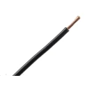 RS PRO Black 10 mm² Tri Rated Hook Up Wire, 8 AWG, 72/0.4 mm Core Strands, 100 m Length, Polyvinyl Chloride 628-5320