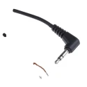 Switchcraft Auxiliary Cable 3.5 mm Male Stereo Jack to Unterminated Black 36HR07884X