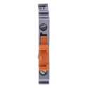 Entrelec SNA Series Disconnect Terminal Block Grey Orange 4mm² 1-Level Screw 1SNA115986R0000
