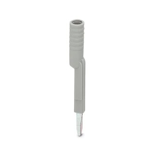 Phoenix Contact Test Connector Adapter 10A 250V Copper Contact Grey Color 3030925