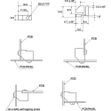 Essentra Nylon PCB Mounting Block for M3 Screw PCB MB 01
