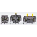 Entrelec SNA Series DIN Rail Terminal Block Grey, 10mm² Capacity, 1-Level Screw Terminal, 800V AC, 41A 1SNA115320R2700