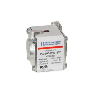 Mersen 315A Size 31 FF Square Body Fuse 700V Q300003 / PC31UD69V315TF