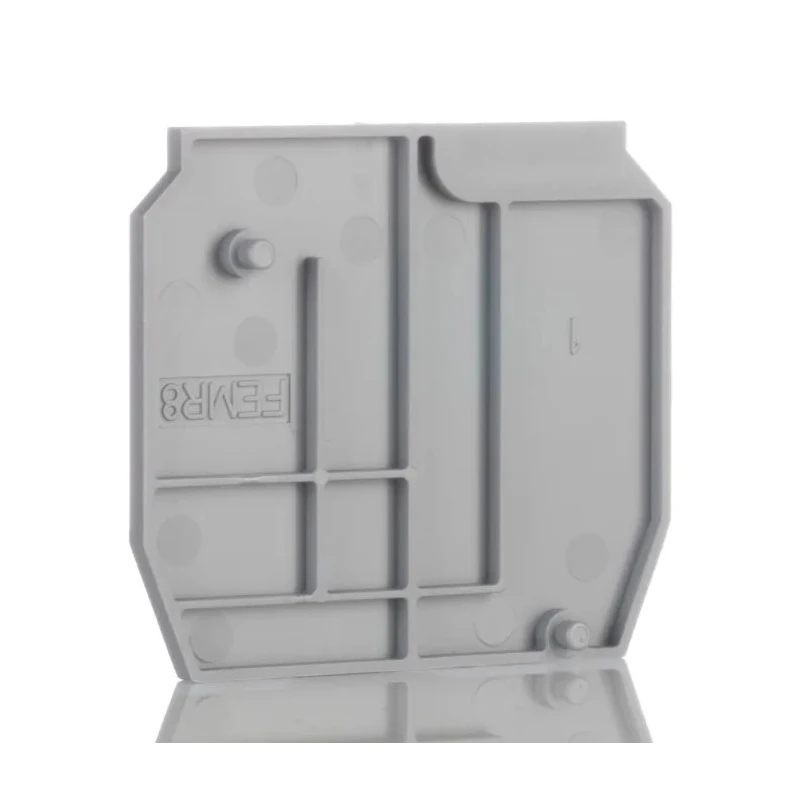 Entrelec End Cover Accessory for DIN Rail Terminal Blocks FEMR8 