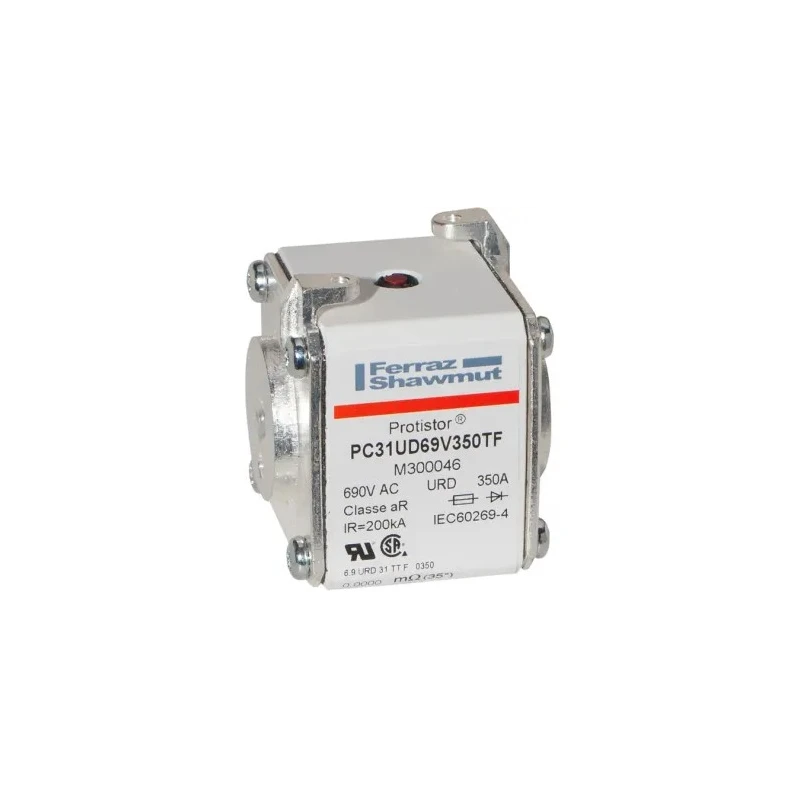 Mersen 350A Size 31 FF Square Body Fuse 700V M300046 / PC31UD69V350TF