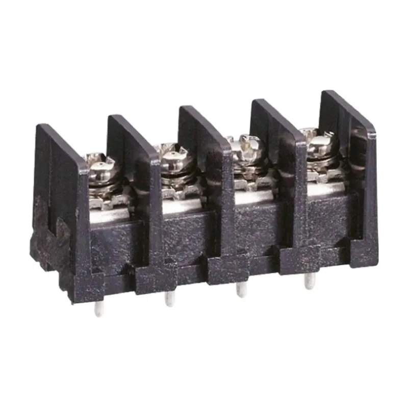 Sato Parts Barrier Strip, 4 Contact, 7.62 mm Pitch, 1 Row, 250V, 10A ML-40-S1BYF-4P
