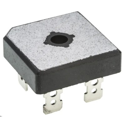 Vishay Bridge Rectifier Screw Mount 400 V 15 A Peak Non-Repetitive Surge Current 300 A 4-Pin Single GBPC1504-E4/51