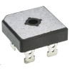 Vishay Bridge Rectifier Screw Mount 400 V 15 A Peak Non-Repetitive Surge Current 300 A 4-Pin Single GBPC1504-E4/51