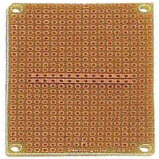 Sunhayato Matrix Board with 1 mm Holes, 2.54 mm Pitch, 72 mm Length, 47 mm Width, 1.2 mm Thickness ICB-288GU