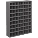 RS PRO Steel Storage Bin, Steel Construction, 1067 mm Height x 857 mm Width x 305 mm Depth, Grey Finish 303-4618