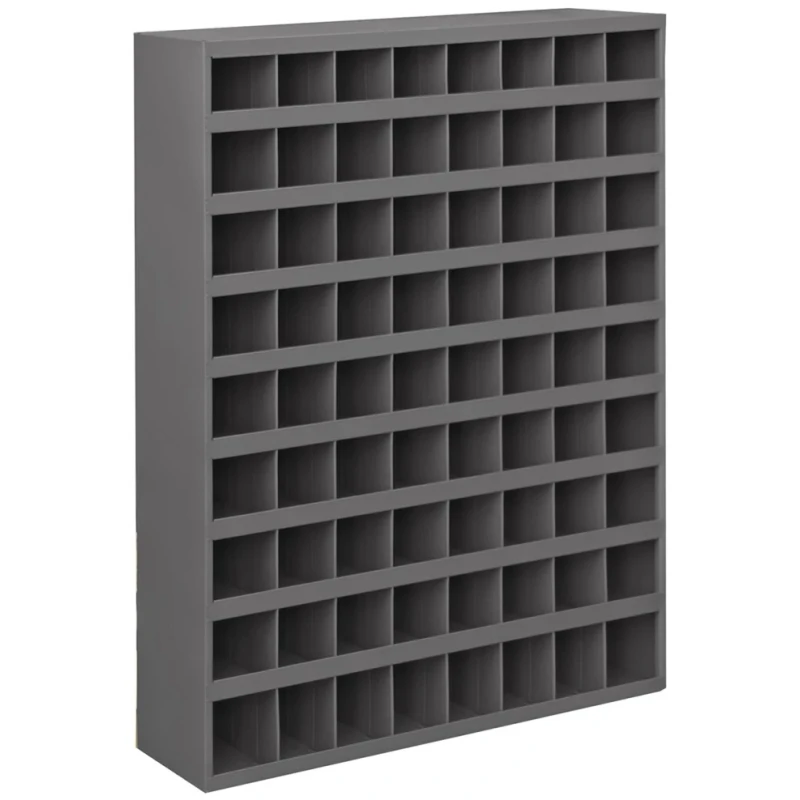 RS PRO Steel Storage Bin, Steel Construction, 1067 mm Height x 857 mm Width x 305 mm Depth, Grey Finish 303-4618