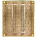 Sunhayato Matrix Board FR1 1 mm Holes, 2.54 mm Pitch, 95 mm Length, 72 mm Width, Phenol-Sided Paper ICB-293V