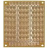 Sunhayato Matrix Board FR1 1 mm Holes, 2.54 mm Pitch, 95 mm Length, 72 mm Width, Phenol-Sided Paper ICB-293V