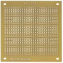 Sunhayato Matrix Board FR1 1 mm Holes, 2.54 mm Pitch, 95 mm x 72 mm ICB-93S-2