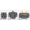 Entrelec SNA Series DIN Rail Terminal Block Grey, 6mm² Cable CSA, 1-Level, Screw Termination, 800V AC, 41A 1SNA115685R1200