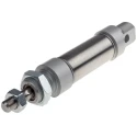 RS PRO Pneumatic Piston Rod Cylinder 25mm Bore, 25mm Stroke, ISO 6432 Series, Single Acting, Stainless Steel Body 304-3347
