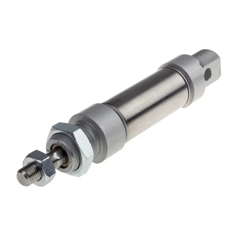 RS PRO Pneumatic Piston Rod Cylinder 25mm Bore, 25mm Stroke, ISO 6432 Series, Single Acting, Stainless Steel Body 304-3347