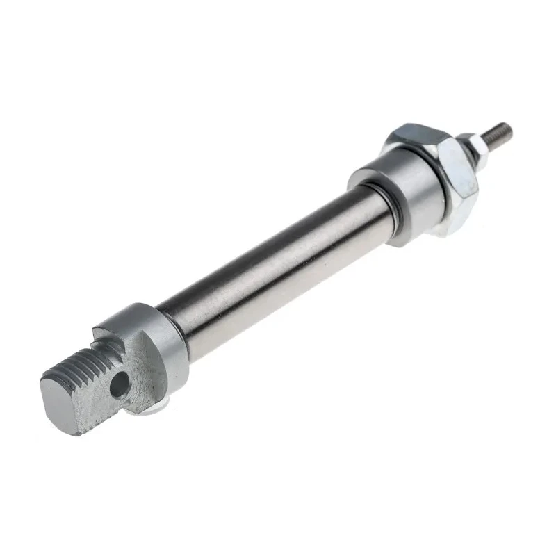 RS PRO Pneumatic Piston Rod Cylinder - 10mm Bore, 25mm Stroke, ISO 6432 Series, Single Acting, Stainless Steel Body 304-3353