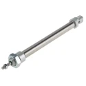 RS PRO Pneumatic Piston Rod Cylinder 10mm Bore, 80mm Stroke, ISO 6432 Series, Double Acting 304-3432