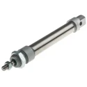 RS PRO Pneumatic Piston Rod Cylinder 20mm Bore, 80mm Stroke, ISO 6432 Series, Double Acting, Stainless Steel Body 304-3561