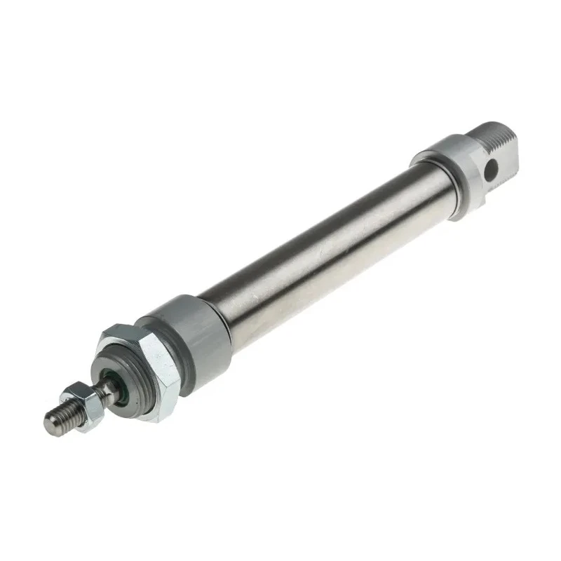 RS PRO Pneumatic Piston Rod Cylinder 20mm Bore, 80mm Stroke, ISO 6432 Series, Double Acting, Stainless Steel Body 304-3561