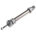 RS PRO Pneumatic Piston Rod Cylinder 10mm Bore, 25mm Stroke, ISO 6432 Series, Double Acting 304-3410