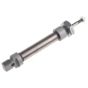 RS PRO Pneumatic Piston Rod Cylinder 10mm Bore, 25mm Stroke, ISO 6432 Series, Double Acting 304-3410